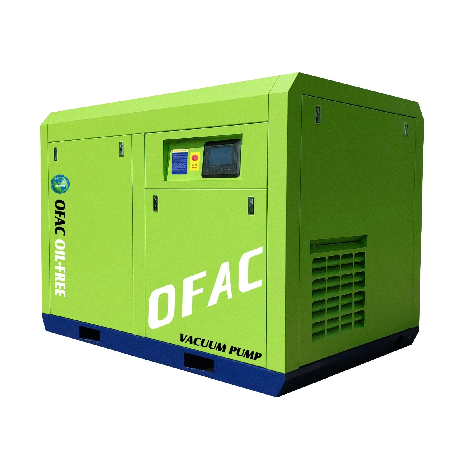 Ofac 2023 Ventes chaudes 22 kW 30 CV 8 bars IP55 Compresseur d'air à vis sans huile à entraînement direct pour l'industrie