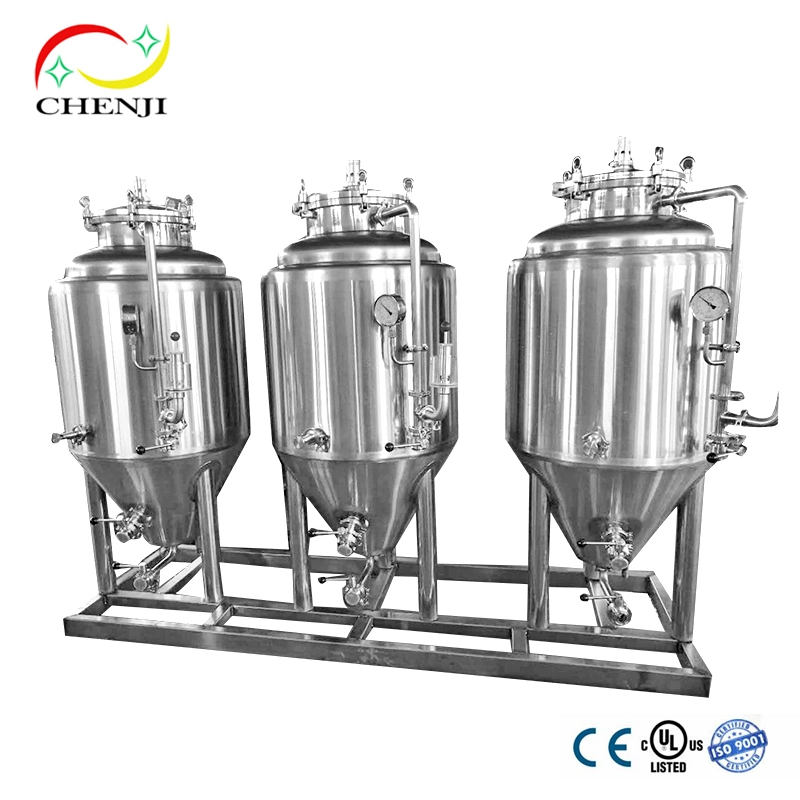 800L 10hl 1000L Per Batch Touch Screen Automatic/Digital Display Semi-Auto Controlling Fermentation Tank Price