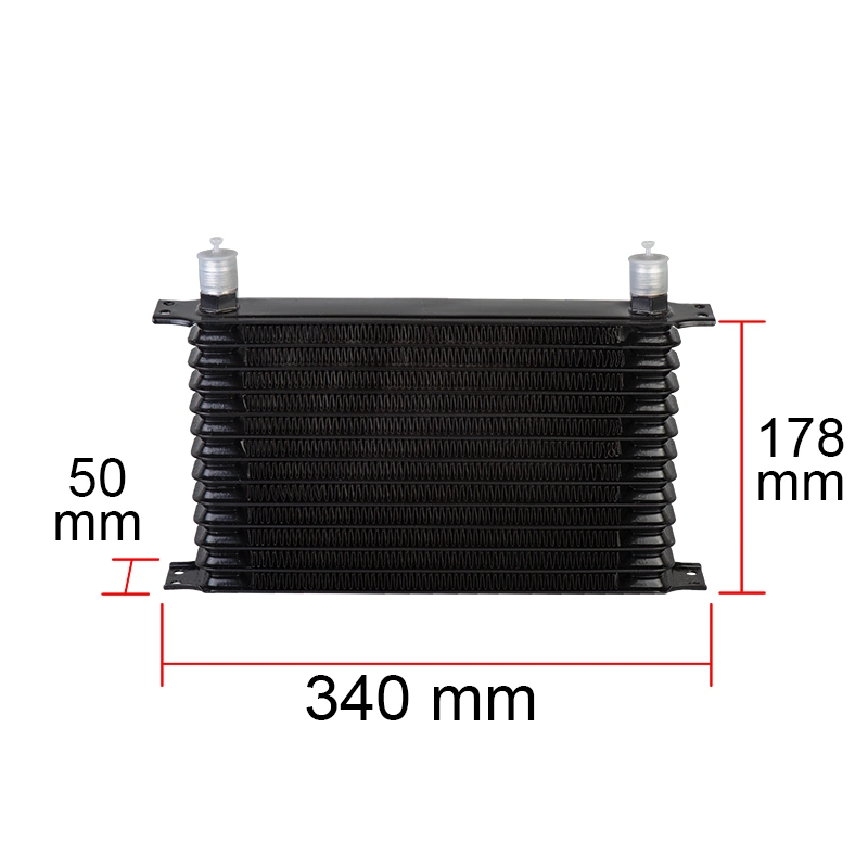 Universal Oil Cooler 7/13/15 Rows 10an 10an Universal Engine Transmission Oil Cooler Kit Japanese Trust Type Black