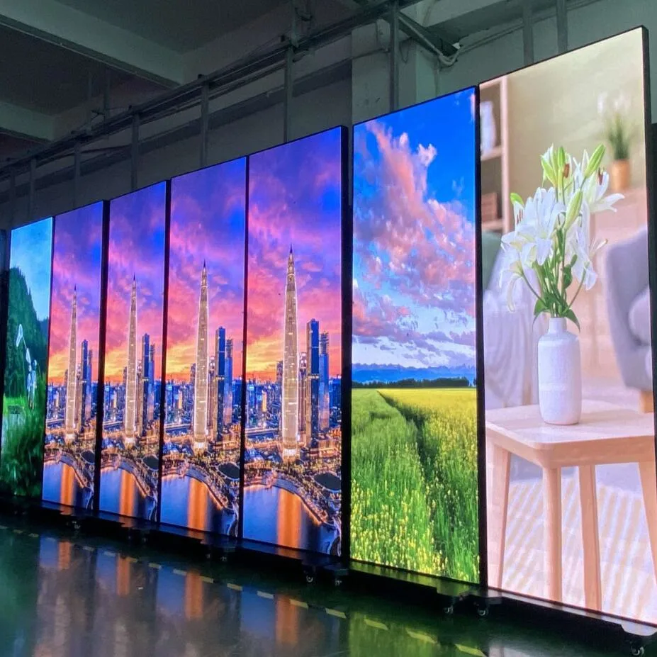 P2,0 Indoor Digital LED Poster Display Bildschirme