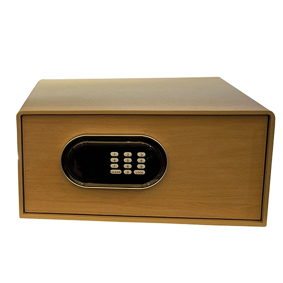 Portable Jewelry and Money Drawer Safety Deposit Box with Keypad Lock for Hotel Room