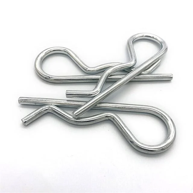 OEM High quality/High cost performance Custom Metal Stainless Steel Lock Pin Pipe Spring Clip, R Clips Spring Retaining Wire Hair Pins