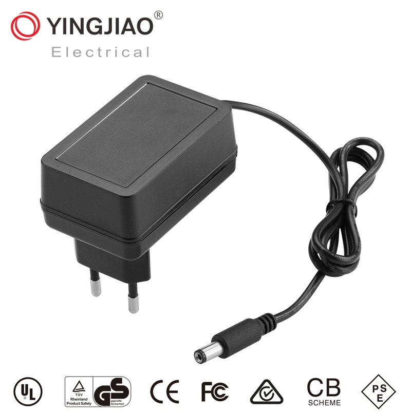 18W Wall Mount Type Switching Power Adapters Battery Charger