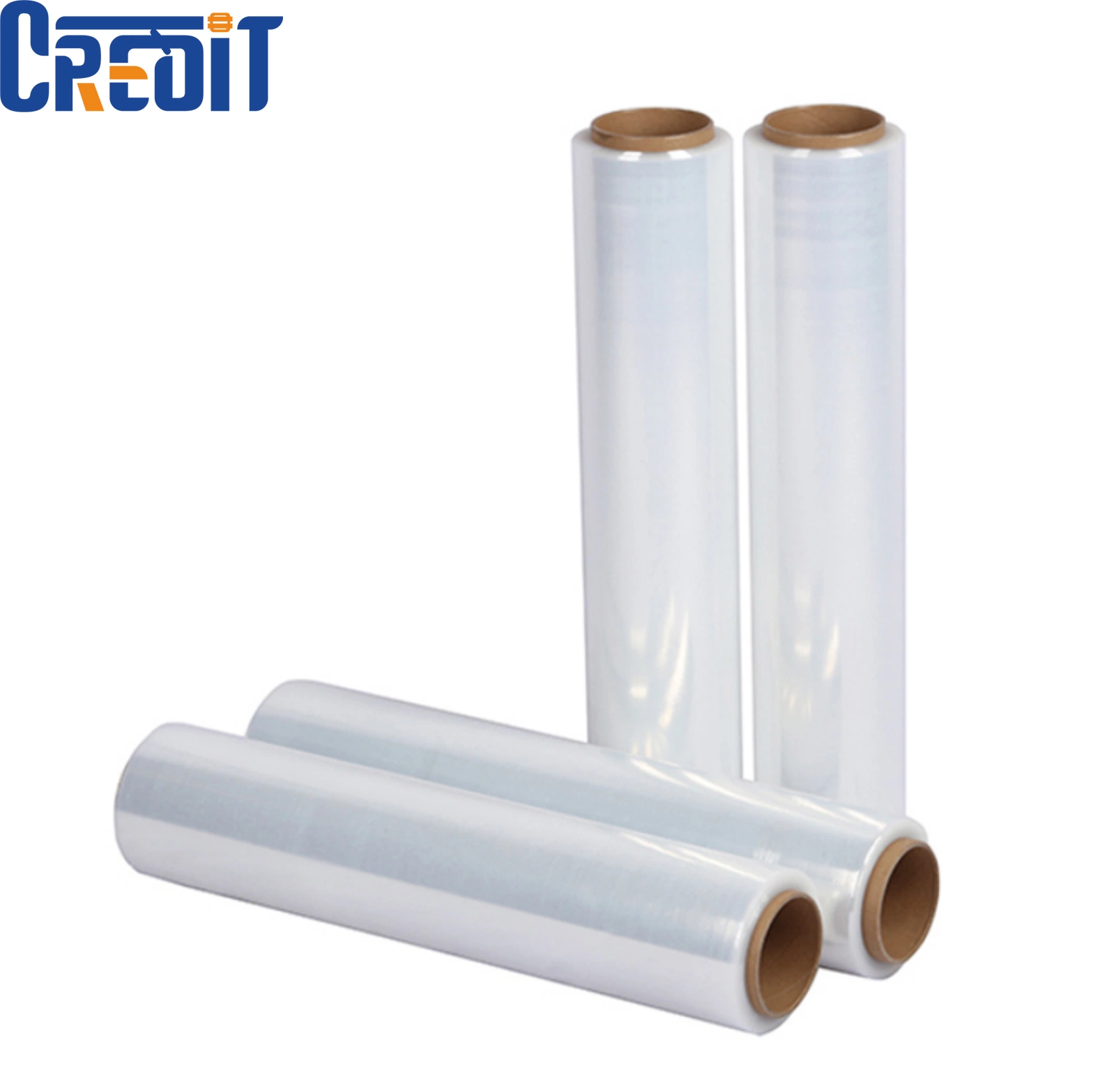 Embalaje LLDPE Palet de polietileno película de envoltura elástica High Strength Express Embalaje a prueba de humedad Precio de fábrica Personalizar