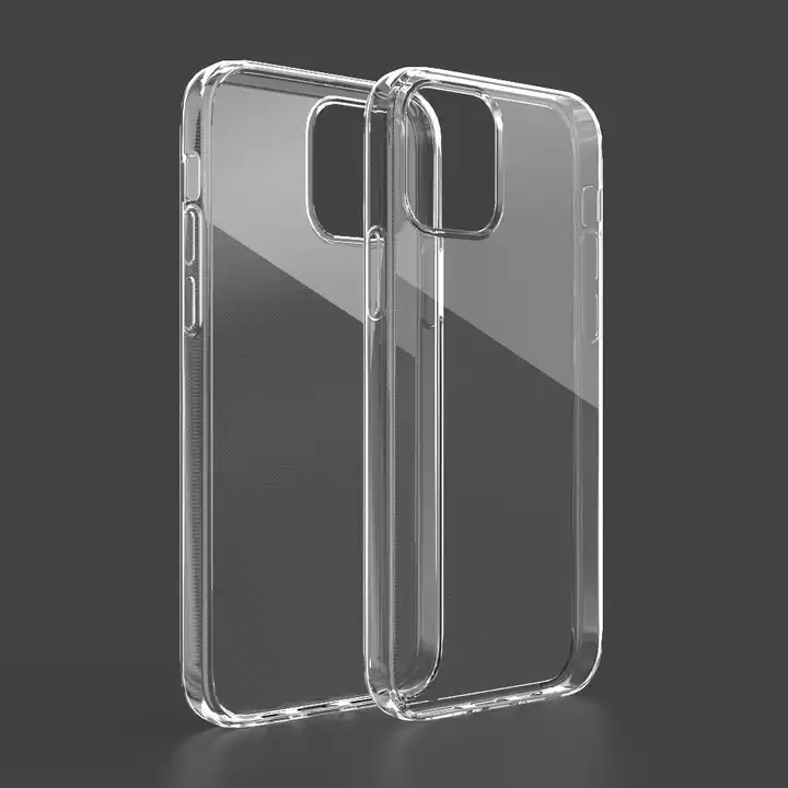 Nuevos accesorios móviles para teléfono 12-15 PRO funda transparente magnética Hot Vender caso híbrido transparente