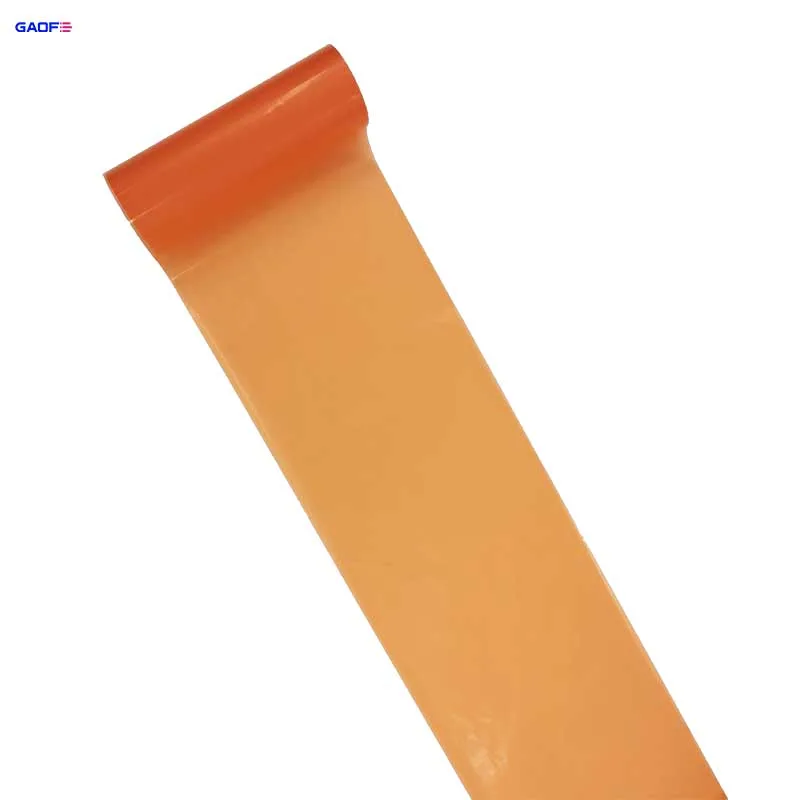 Orange Color Printer Ribbon Wax Resin Ribbon