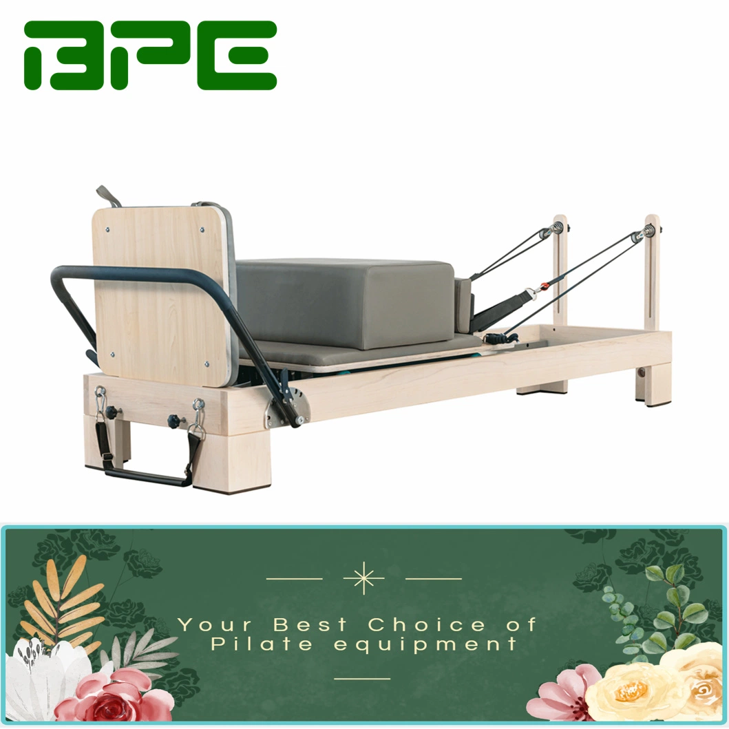 Bpe Équipement de Gymnastique à Domicile Équilibre Corps Yoga Exercice Mapple Chêne Hêtre Pilates Reformer.