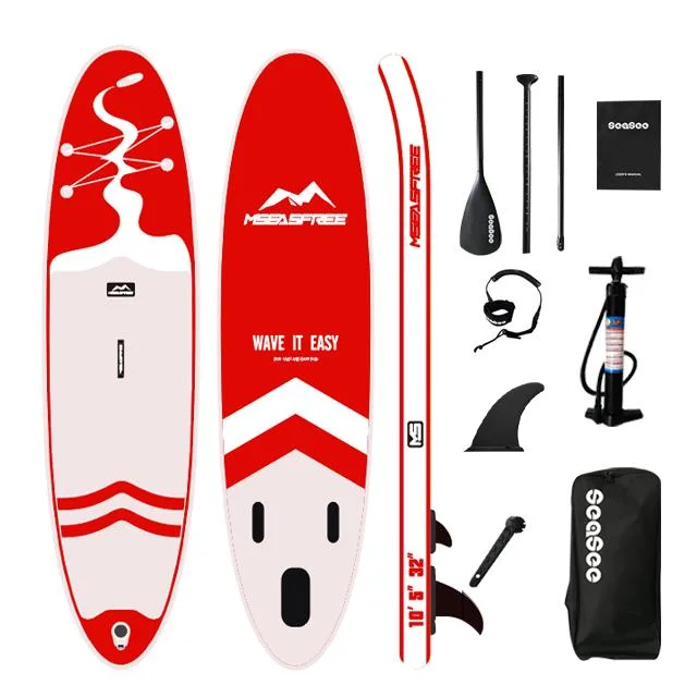 Conseil de surf colorés pour Outdoor Sports Nautiques Inflatable Stand Up Paddle Surf Inflat Sup Logo des douanes disponible