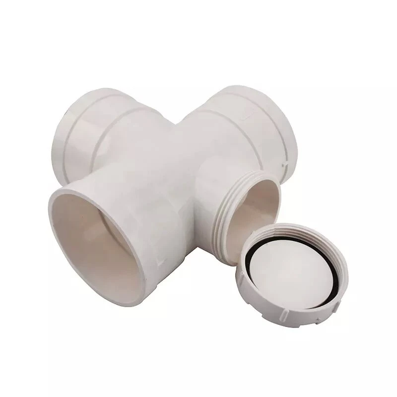 Wholesale/Supplier a Large Number of High-Quality Anti-Corrosion Plastic PVC Cross Joint Pipe Fitting