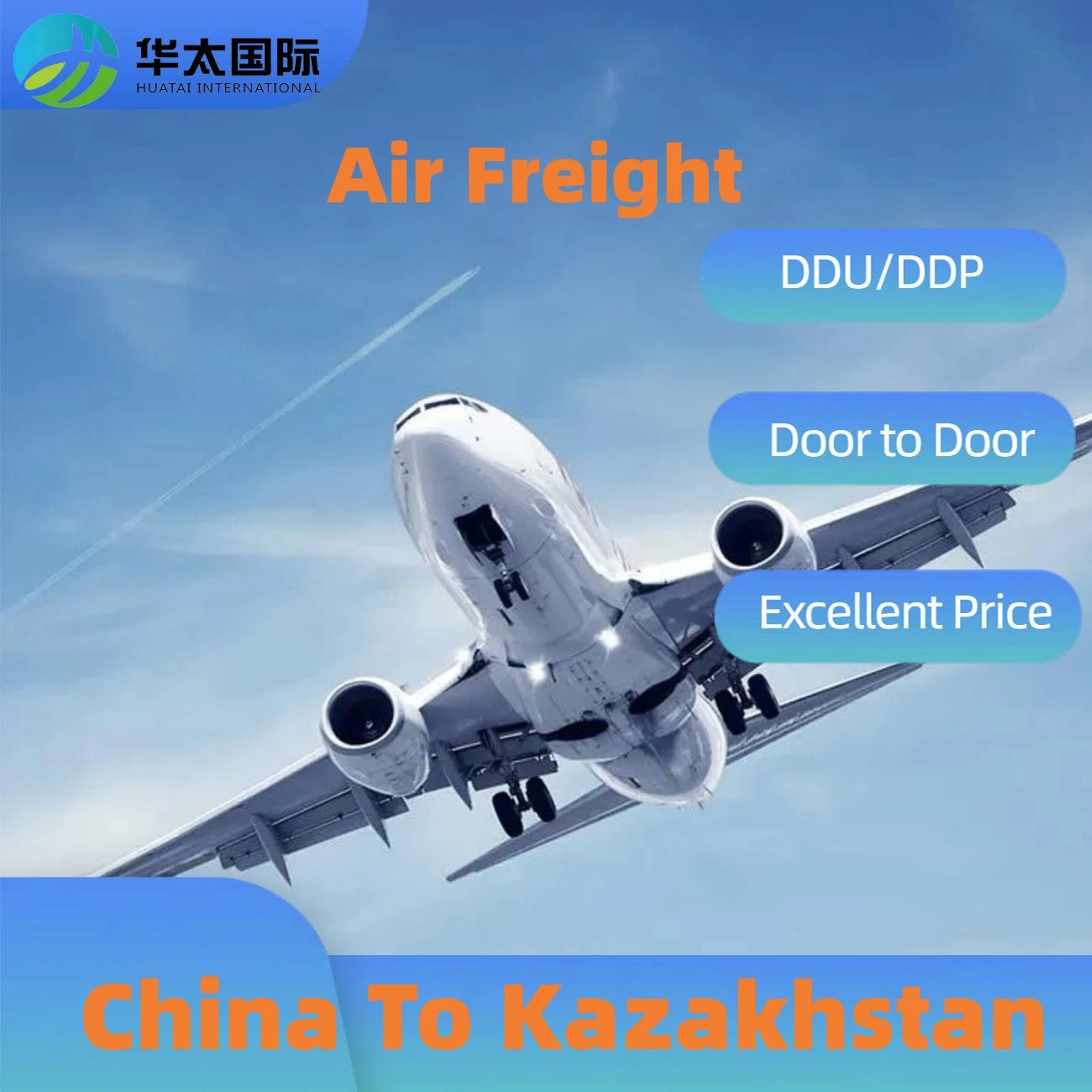 From China to Kazakhstan International Logistics Air Shipping Cargo Freight