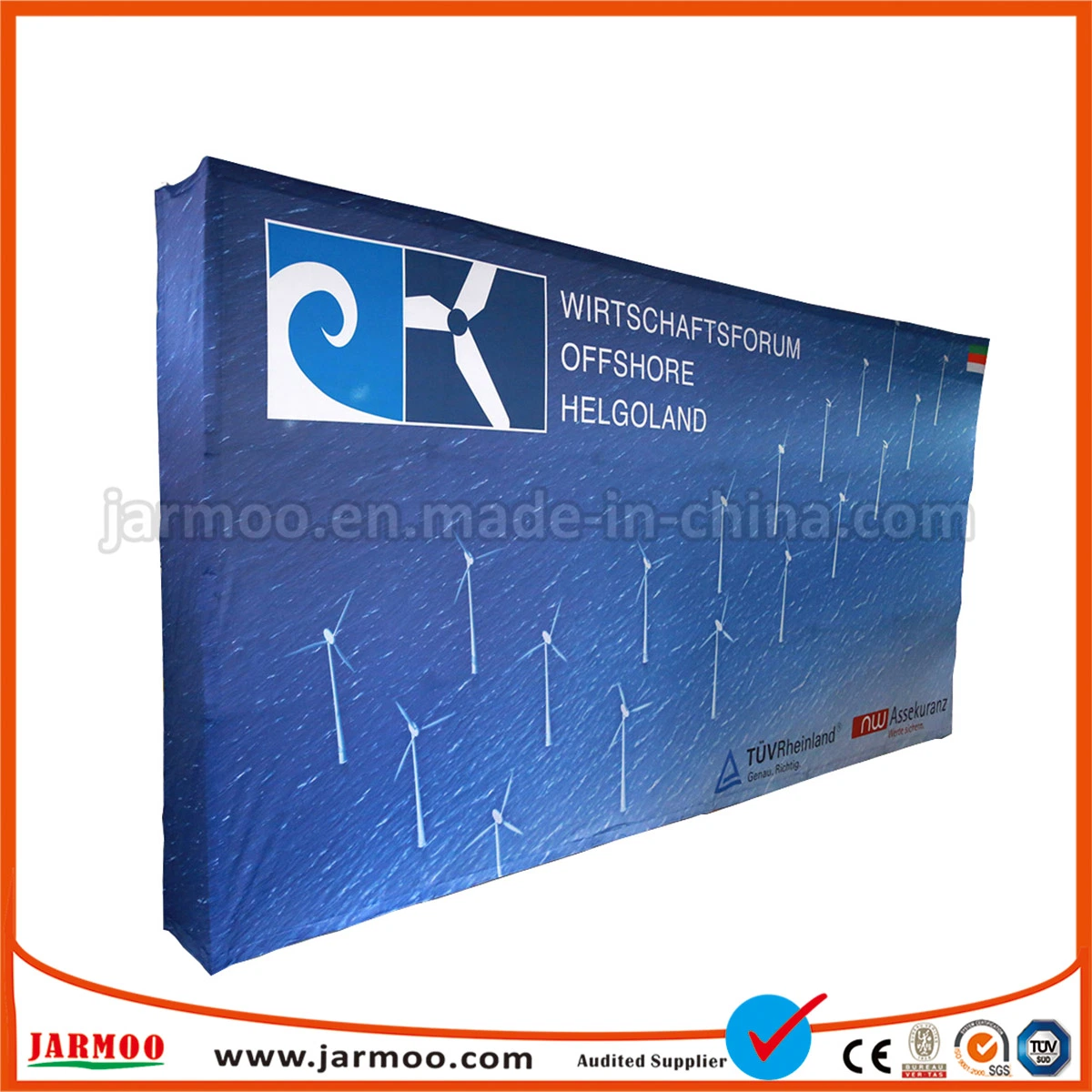 Advertising Magnetic Pop up Banner Stand