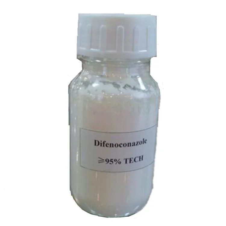 Difenocconazole 25%EC مادة الفطريات الكيميائية الزراعية 95%TC 96% تكنولوجيا 10% Wdg Difenocconazole