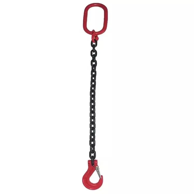 Kingslings Grade 80 Single Leg Chain Sling for Lifting