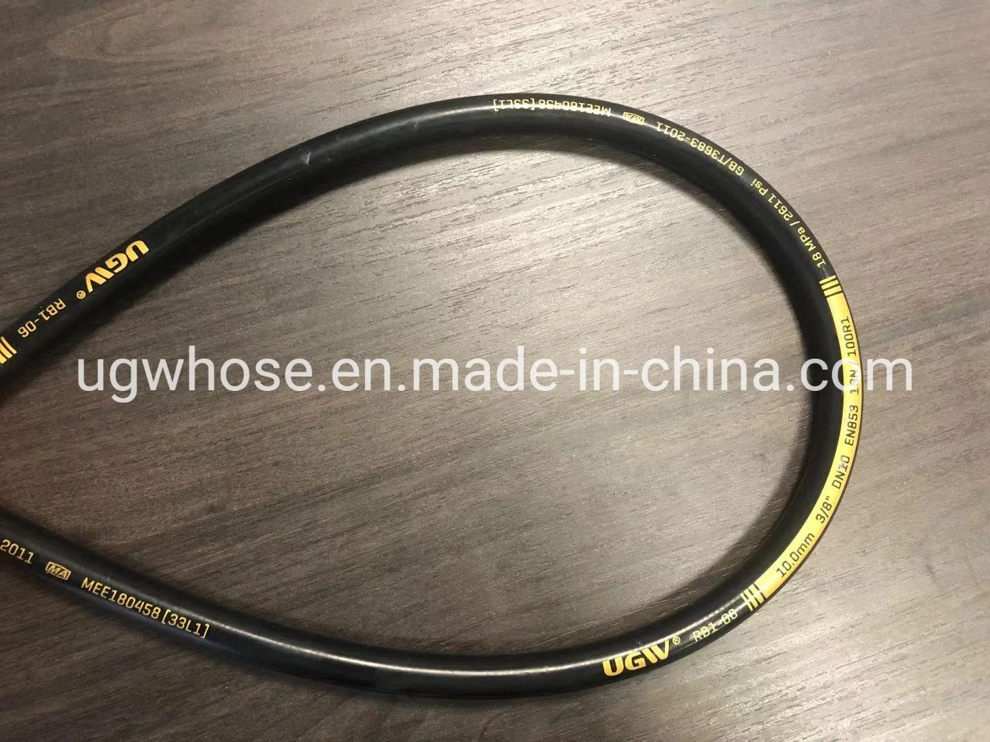 Oil Resistent Synthetic Rubber Hydraulic Hose R2