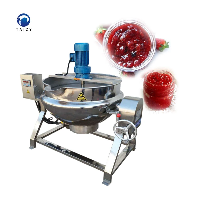 High quality/High cost performance  Stainless Steel Jacketed Cooking Kettle Tomato Chili Sauce Pot