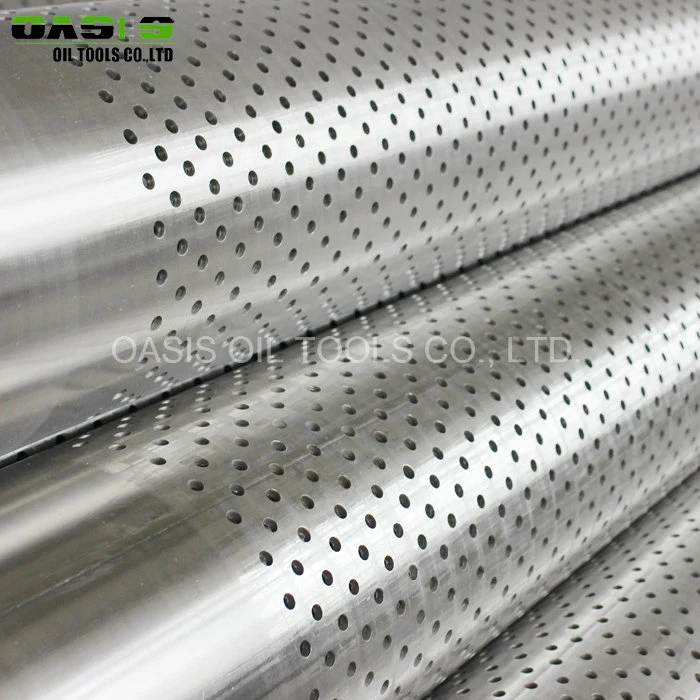 Customized SS316L 16" Perforated Well Casing Pipe Factory