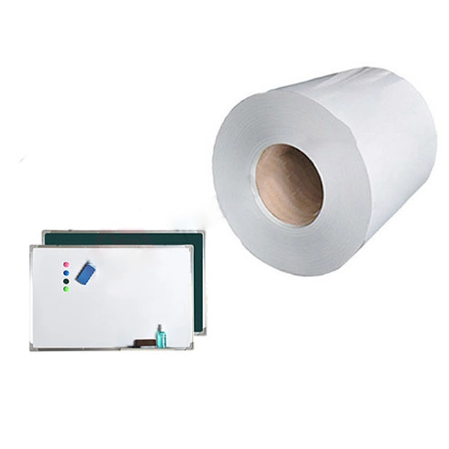 Magnetic Whiteboard Material Prepainted Galvanized Steel Boards Magnetic Sheet Steel Metal Whiteboard Roll Max 8 M. T