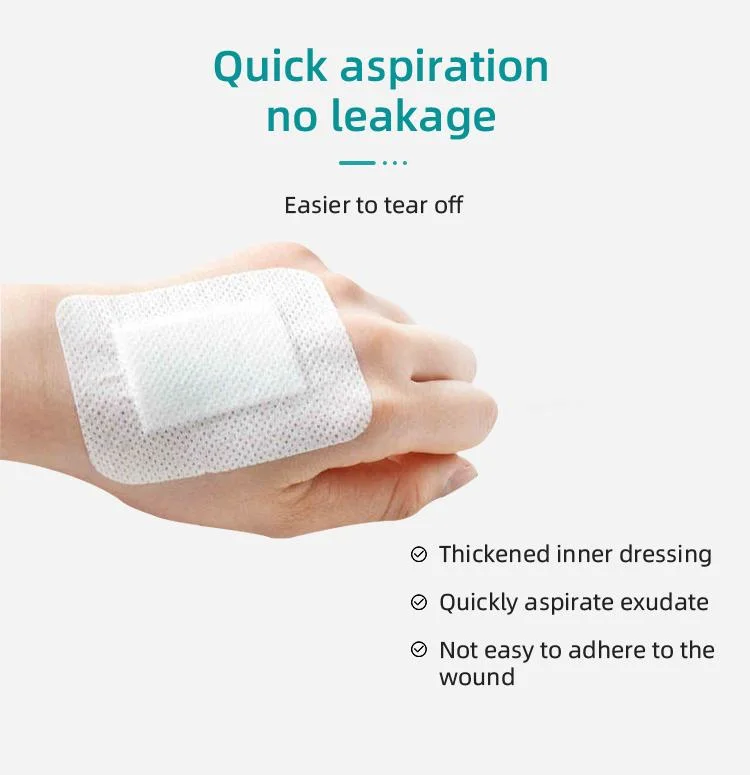 Customized Cartoon Printed Non Woven Sterile Adhesive Wound Dressing