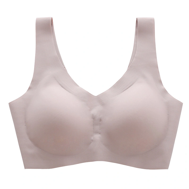 Soutien-gorge classique à motif nuages pour femmes, dos, sans traces Soutien-gorge sans armatures, léger et respirant