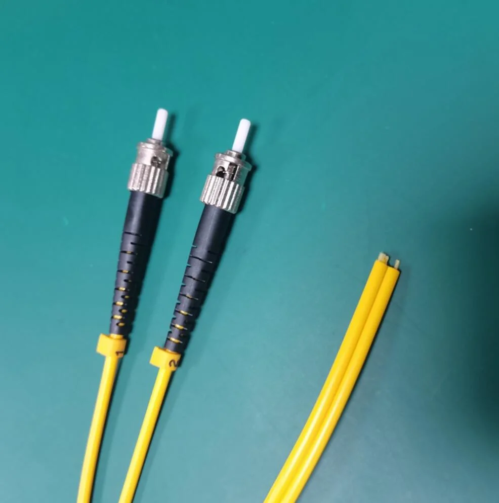 High quality/High cost performance  St-St Simplex Singlemode Fiber Optic Patch Cord