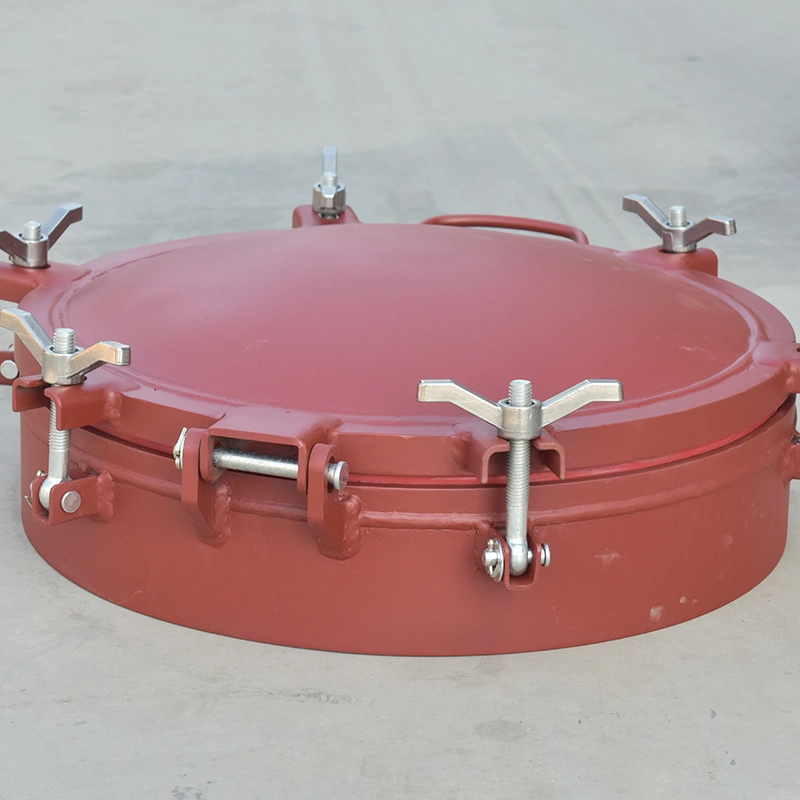 20 Inch Manhole Cover on Manufacturer's Direct Sales Powder Tank Truck