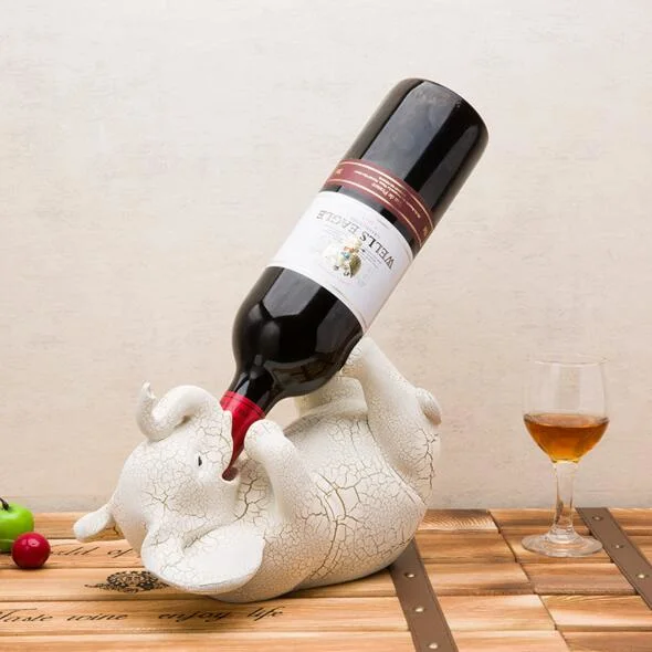 Customized Resin Dolphin Wine Bottle Holders for Sale