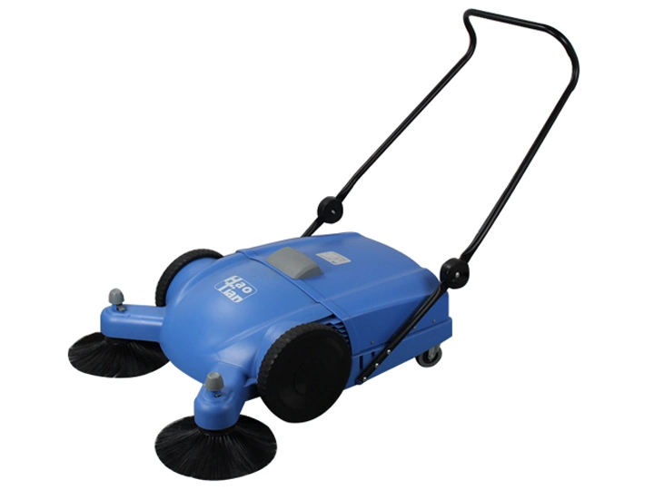 Hand Push Manual Sweeper Cleaning Path 700mm Manual Floor Cleaning Equipment