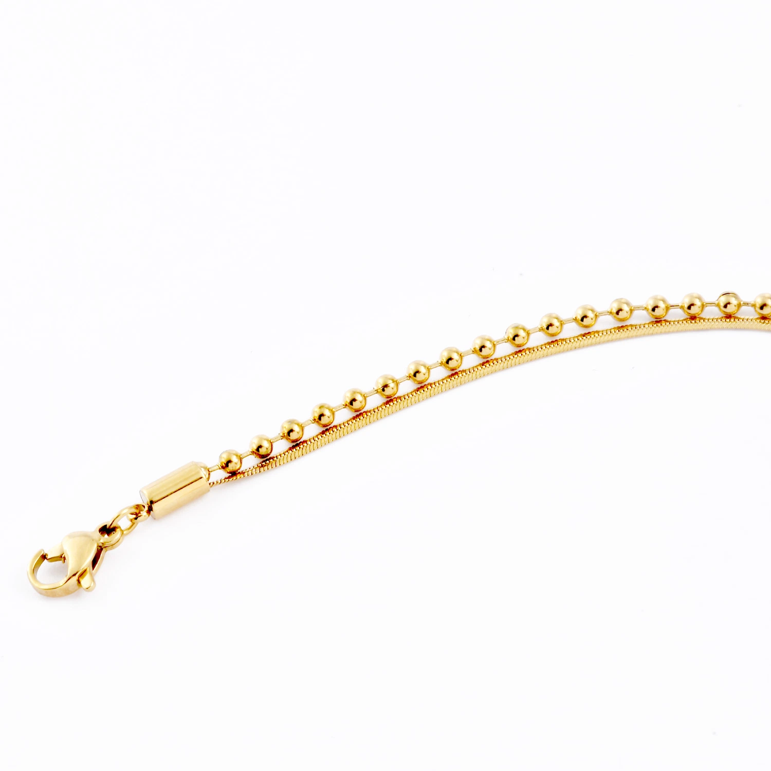 Promotional Fashion Gifts Imitation Jewelry Accessories Layering Chain Necklace for Lady Jewel Design