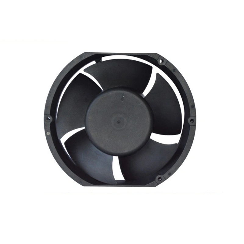 1751 17251 172*150*51mm AC a DC con alto volumen de aire 220V Ventilador de caja de ardilla de bastidor de aluminio, ventilador de refrigeración axial EC