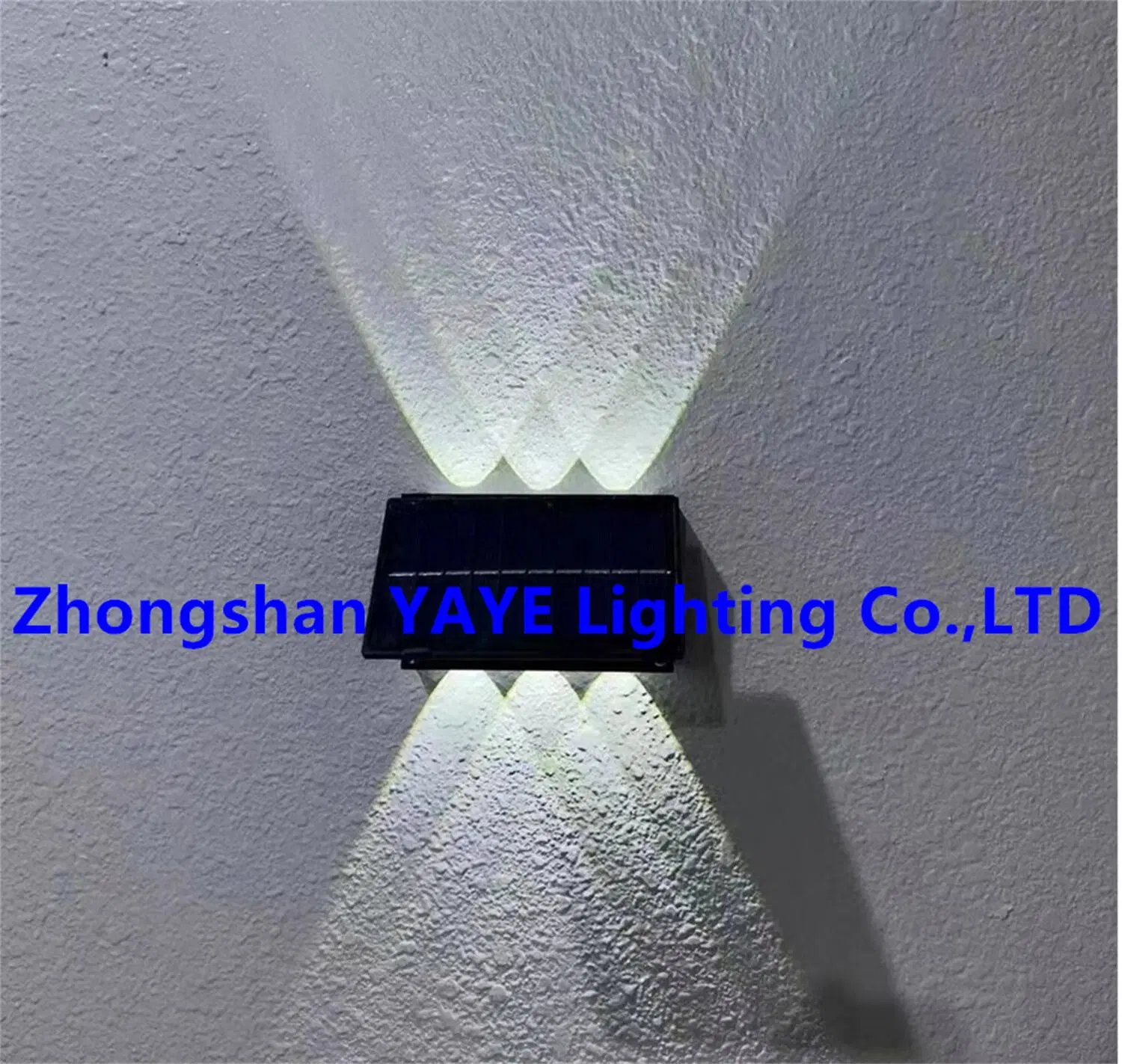 Yaye 2024 Latest Design 20W Outdoor Waterproof ABS Solar LED Wall Spot Park Landscape Light with Warm White/Cool White/RGB Color 2000PCS Stock 2 Years Warranty