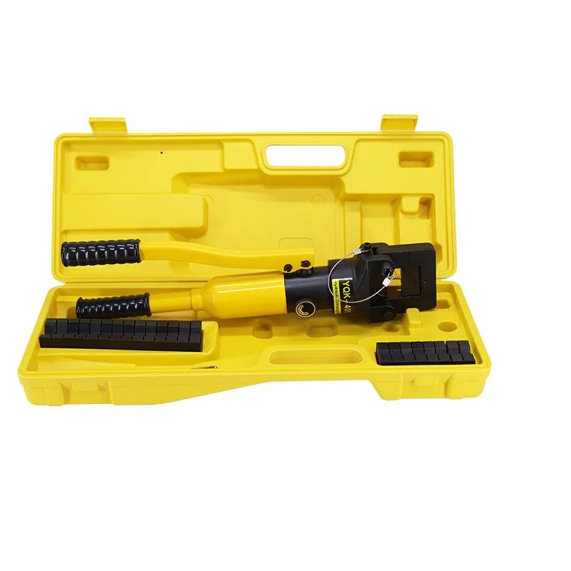 Yqk-400 Integral Hydraulic Crimping Tool for 16-400mm2 Copper-Al Terminal Cable Lug Manual