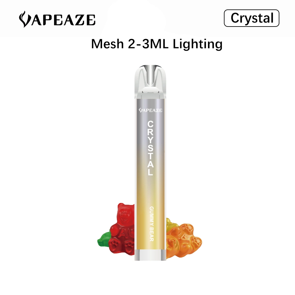 Colcha alta 2ml 600 Puffs 2% nicotina al por mayor I VAPE Cristal E Cigarette