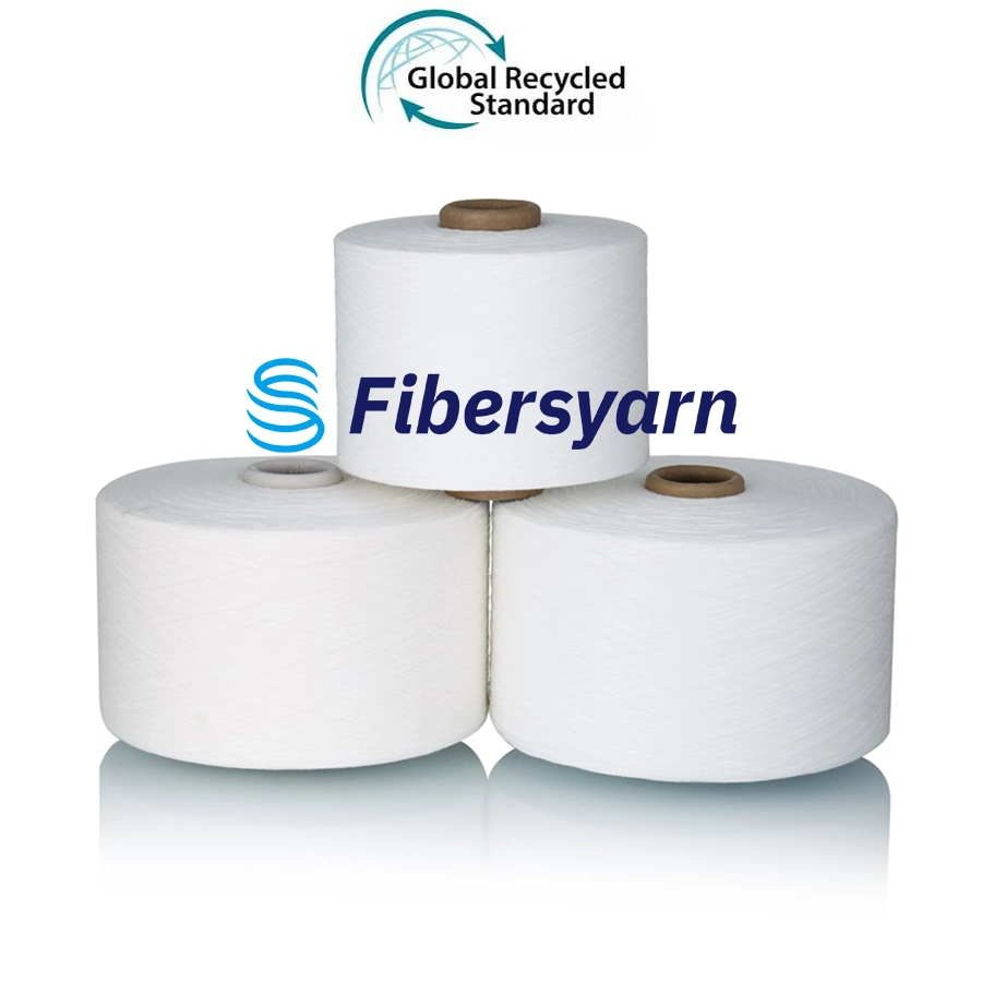 OE Functional Polyester Yarn Recycled Cotton Rayon Moisture Wicking/Cooling Touch Yarn