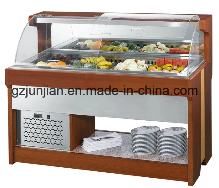 Marble Island Type Salad Bar Buffet for restaurant