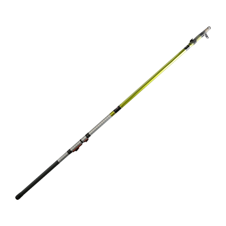 Telecarp de fibra de carbono de alta calidad 3 secciones varilla telescópica 9' 10' 3,0lbs 3,5lbs Viajes de pesca con las Rods FUJI