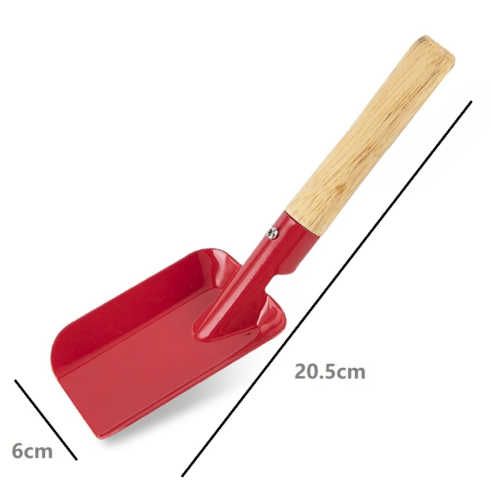 Garden Hand Tools with Wooden Handle Mini Planting Shovel Toy