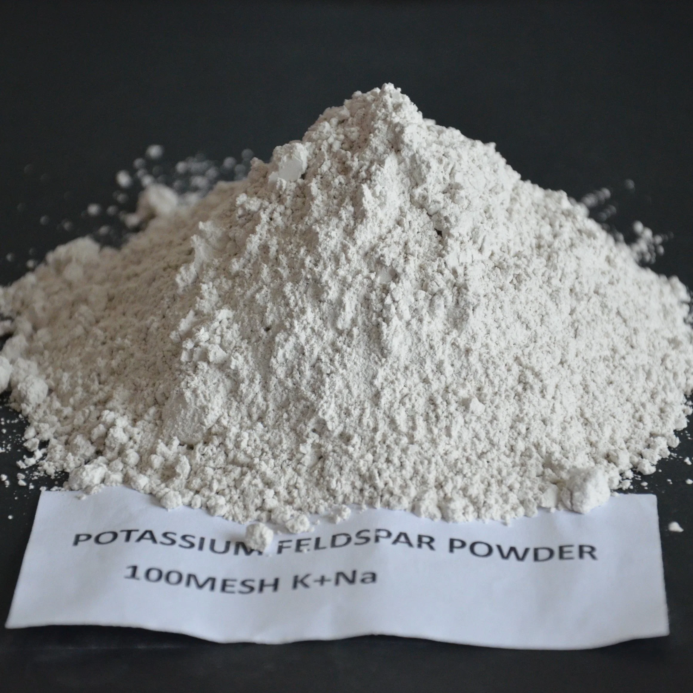 Factory Supply High quality/High cost performance  K and Na Feldspar Powder Feldspar for Ceramics Enamel Electric Porcelain Blanks