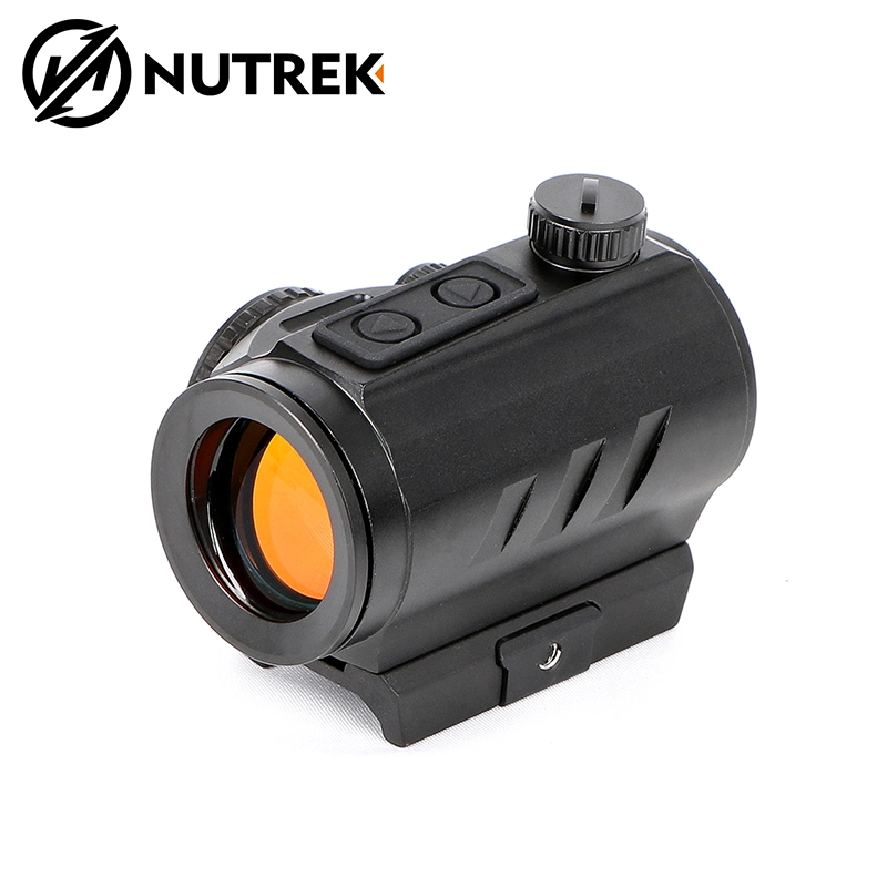 Nutrek Optics New Product Shockproof Windage and Elevation Adjustable 1X25 Red DOT Scope