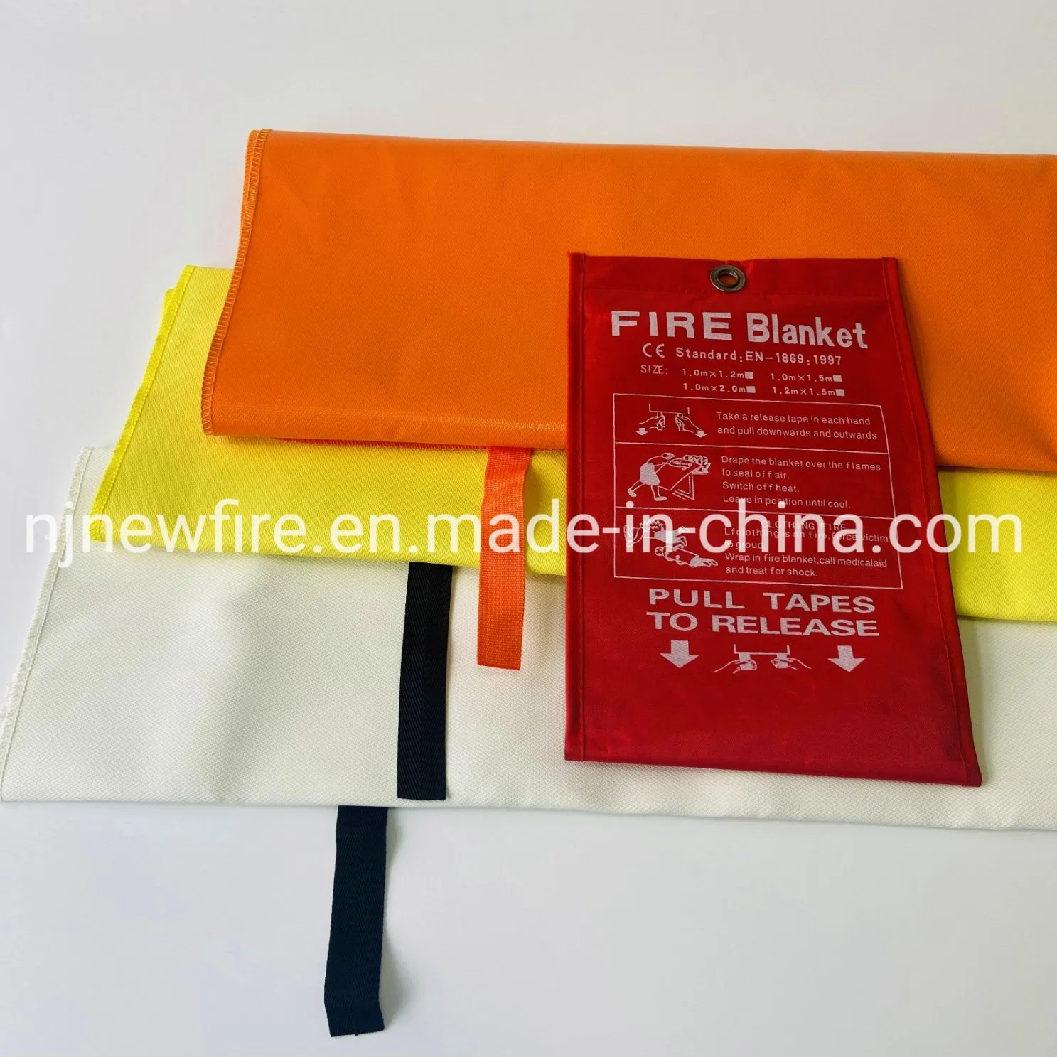 High quality/High cost performance  100% Fiberglass Fire Blanket CE Approved Fire Resistant Blanket Supplier 1*1m