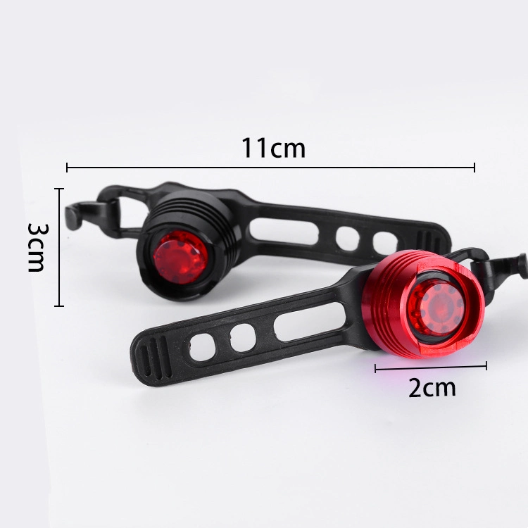 Wholesale/Supplier Road Mountain Bike Flashing Warning Taillight Battery Powered Mini Bicycle Front Lamp Camping Emergency Bicycle Rear Light
