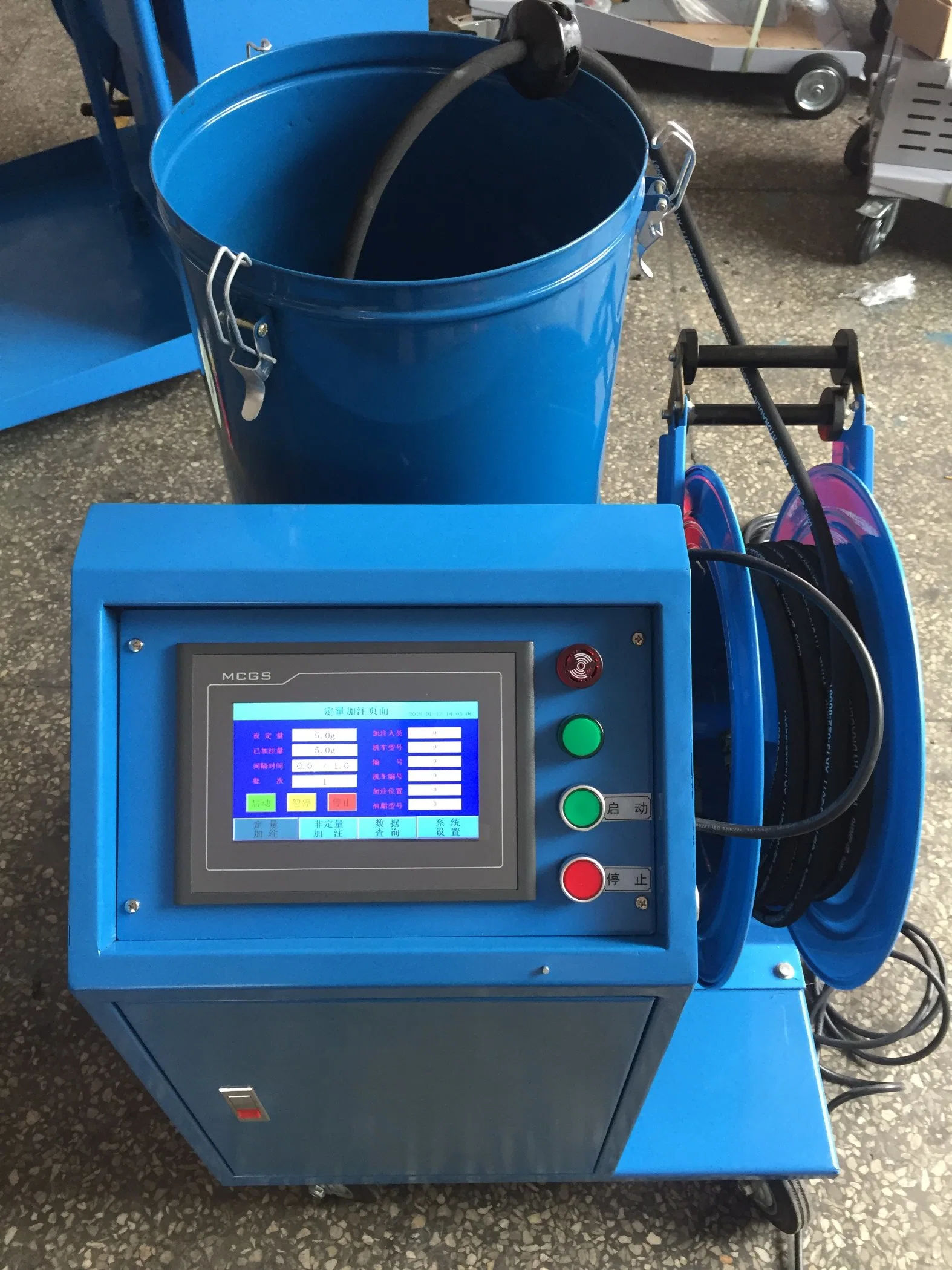 PLC Control Electric Grease Pump System