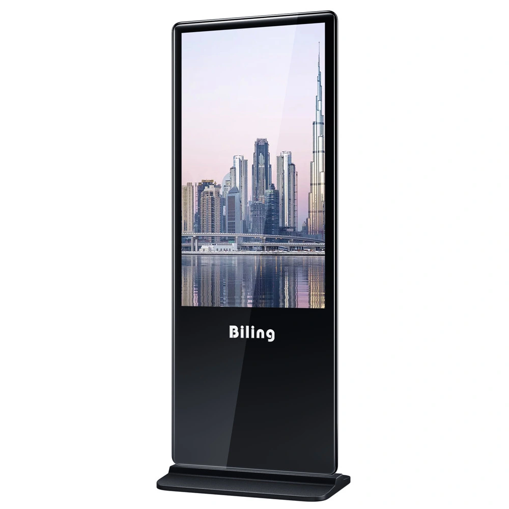 Free Sample Vdp550at Ad Player Lamp Post Advertising Material 55 Inch Touch Screen Advertising Display Touch Screen Monitor