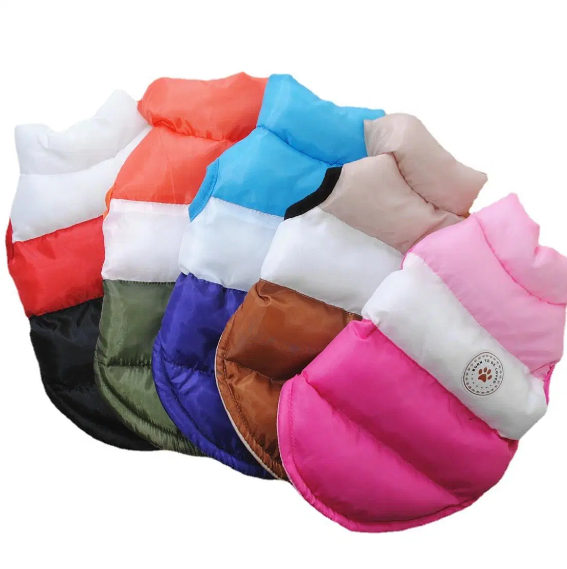 Dog Winter Coat Puppy Jacket, Fleece Lining Warm Dog Vest Windproof Cold Weather Pet Clothes