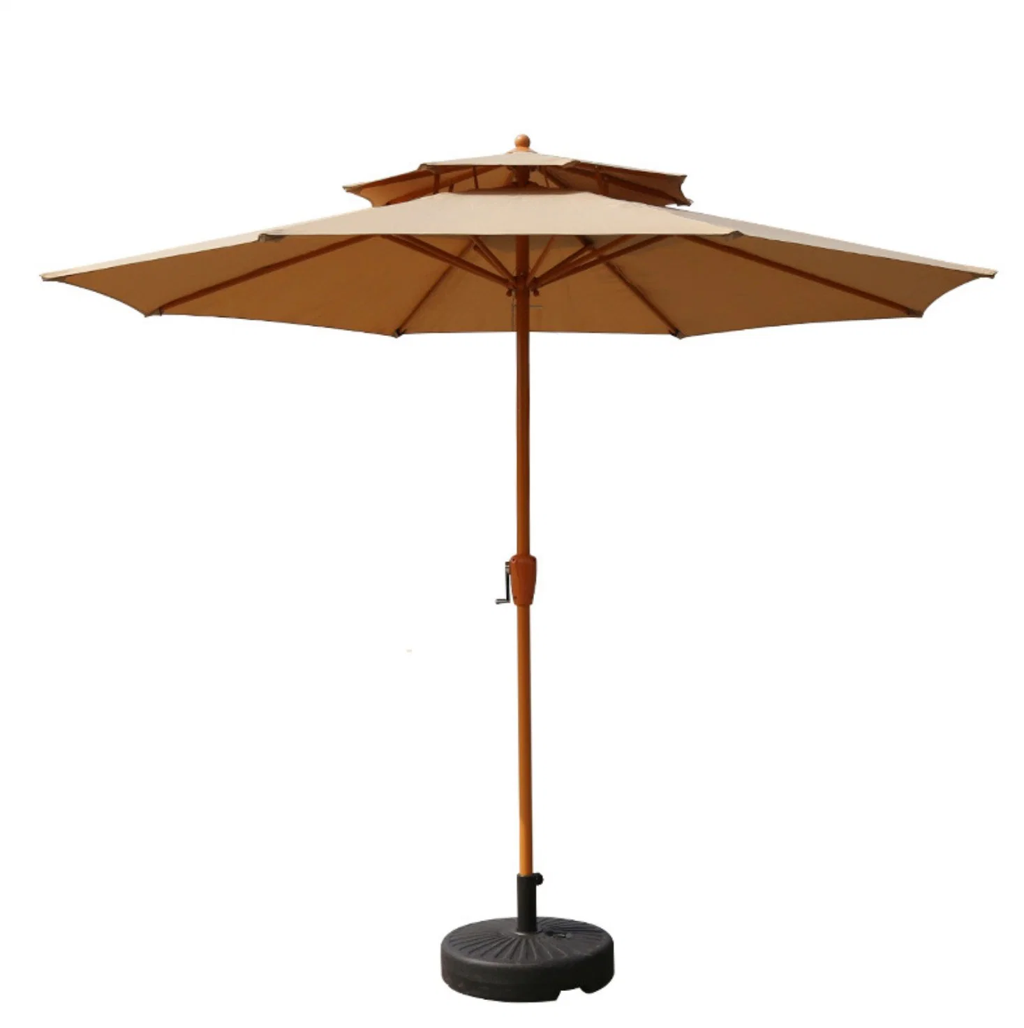 UV Protection Outdoor Large Beach Sun Umbrella with Restaurant Garden