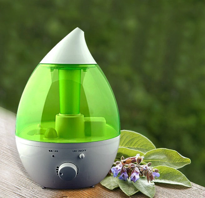 Aromacare Colorful LED Light Lavadora de aire 2,4L de gran capacidad Cool Humidificador de niebla (TH-001)