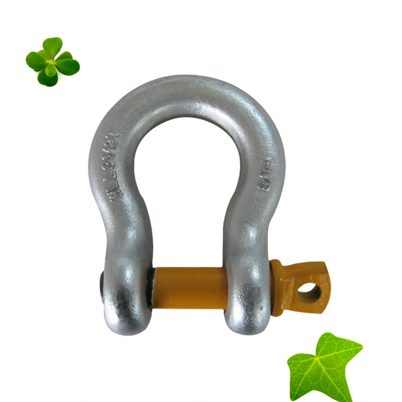 European Type Electric Galvanized Large Bow Shackle