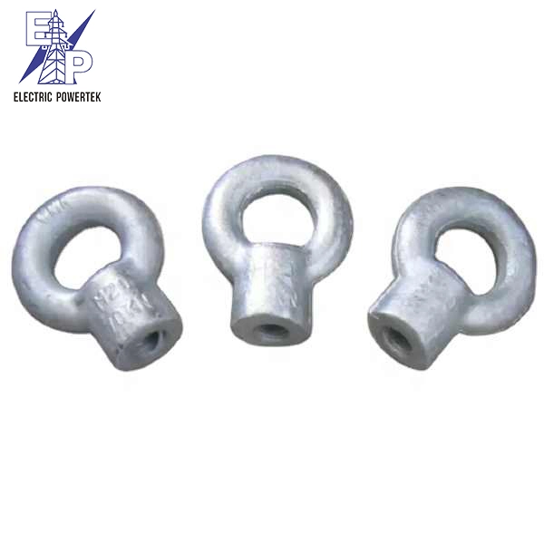 Hot Dipped Galvanized Heavy Duty Forged Eye Nut Oval Nuts