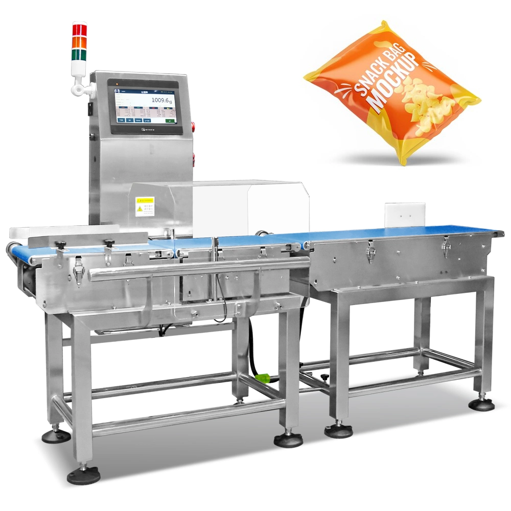 Auto Báscula de comprobación de la cinta transportadora Industrial Weigher (g) 5-5000