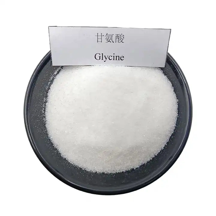 Food Additives Glycine 56-40-6 Food Grade L Glycine Powder L-Glycine