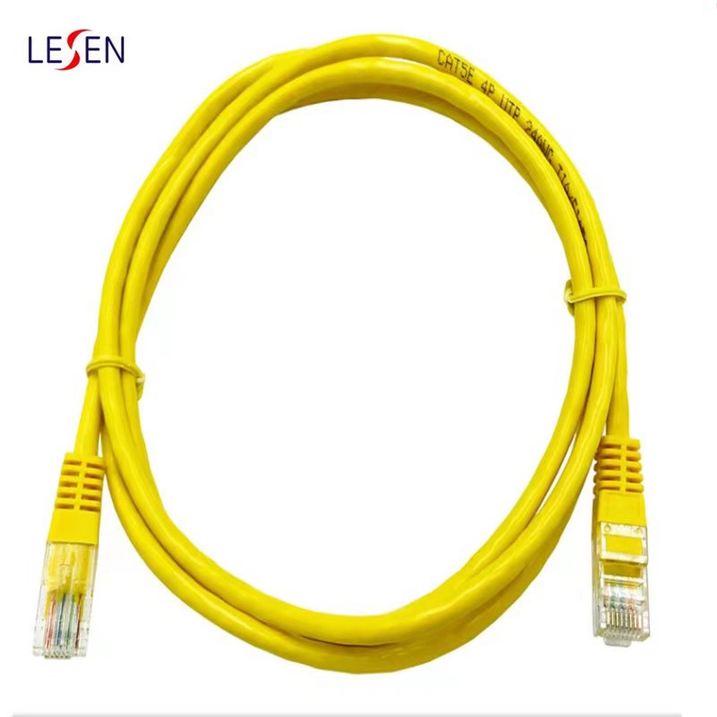 Câble réseau Ethernet RJ45 Patch Cord USB plat/rond Cat5e CAT6 Chine 3m Prix du câble Patch Cord